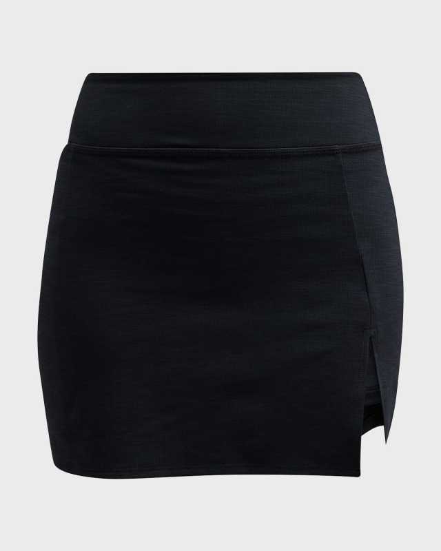 Heather Rib Hold Court Skirt